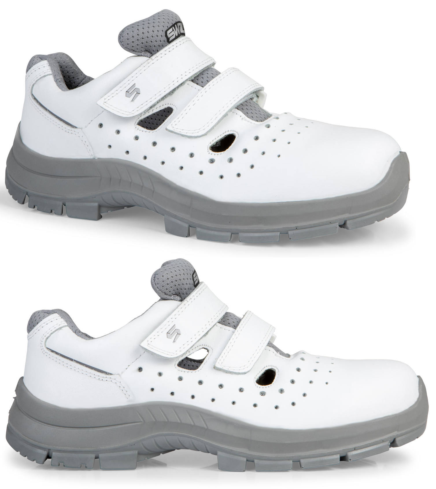 BUTY ROBOCZE MĘSKIE OCHRONNE BHP BIAŁE RZEP 36-48+ WKŁADKA ZESTAW Model BUTY ROBOCZE SUN-X 00 SWOLX