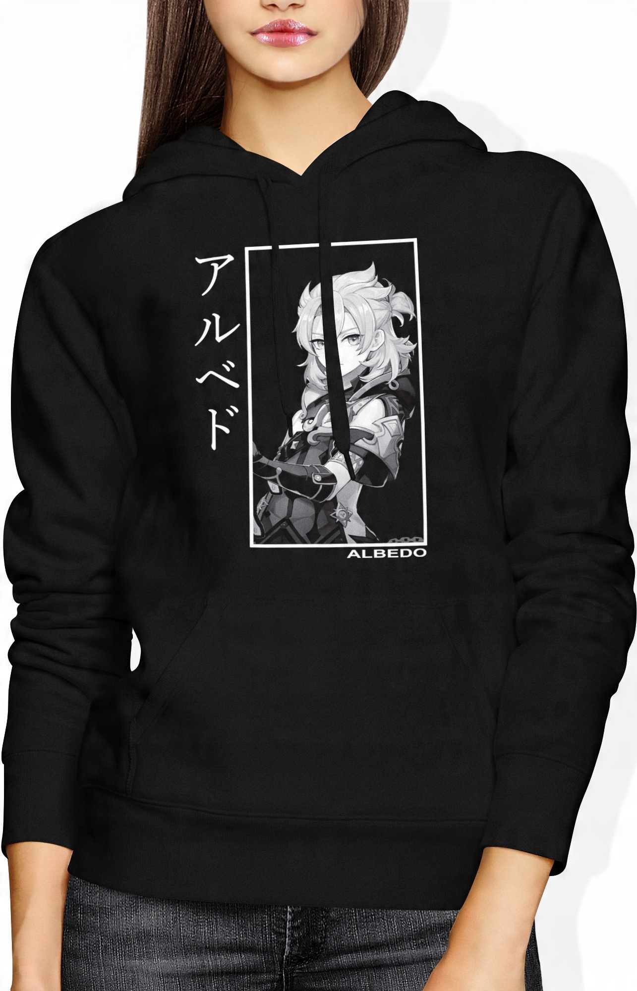 

Bluza Damska Genshin Impact Z Kapturem Rozmiar S