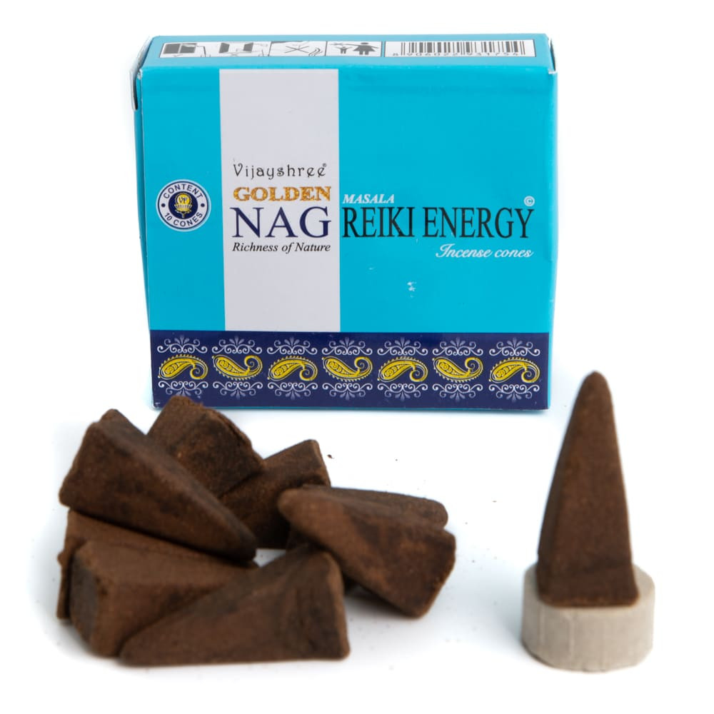 

Kadzidełka stożkowe Nag Reiki Energy (zioła 10 s