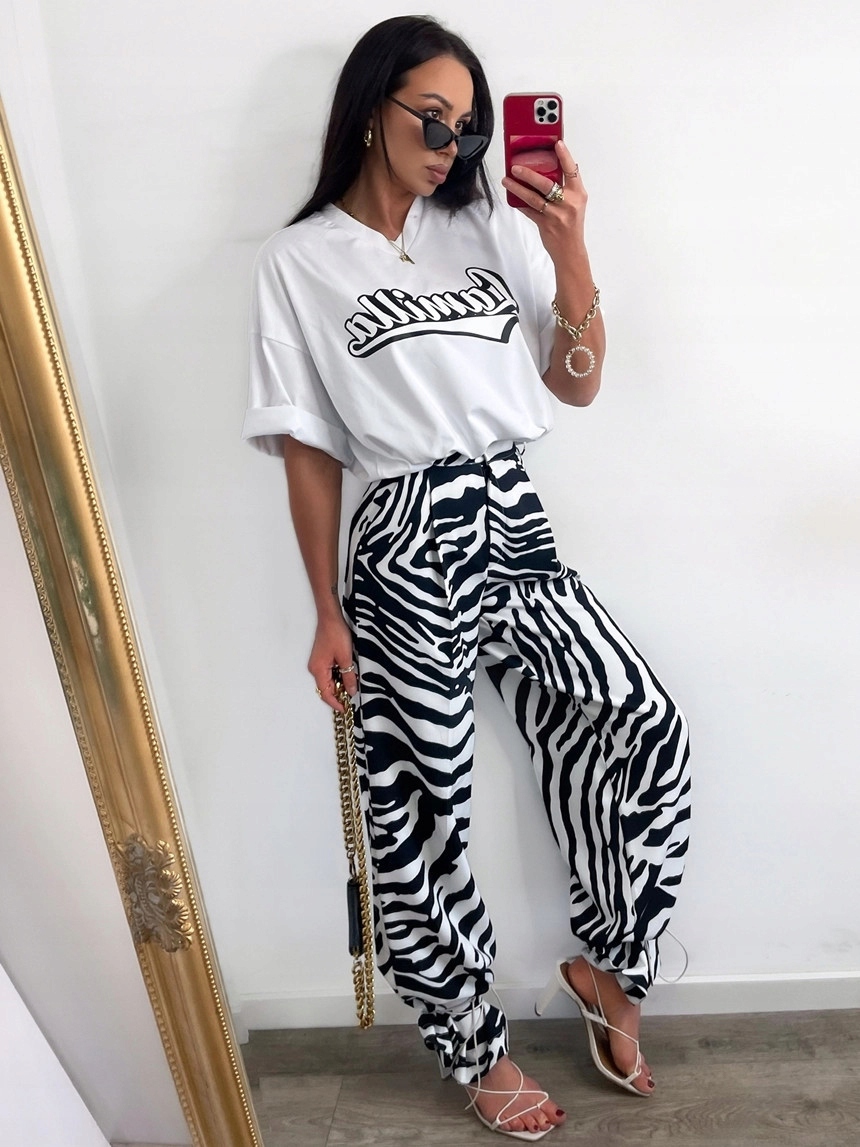 Kalhoty Zebra Lamilla [Velikost M]