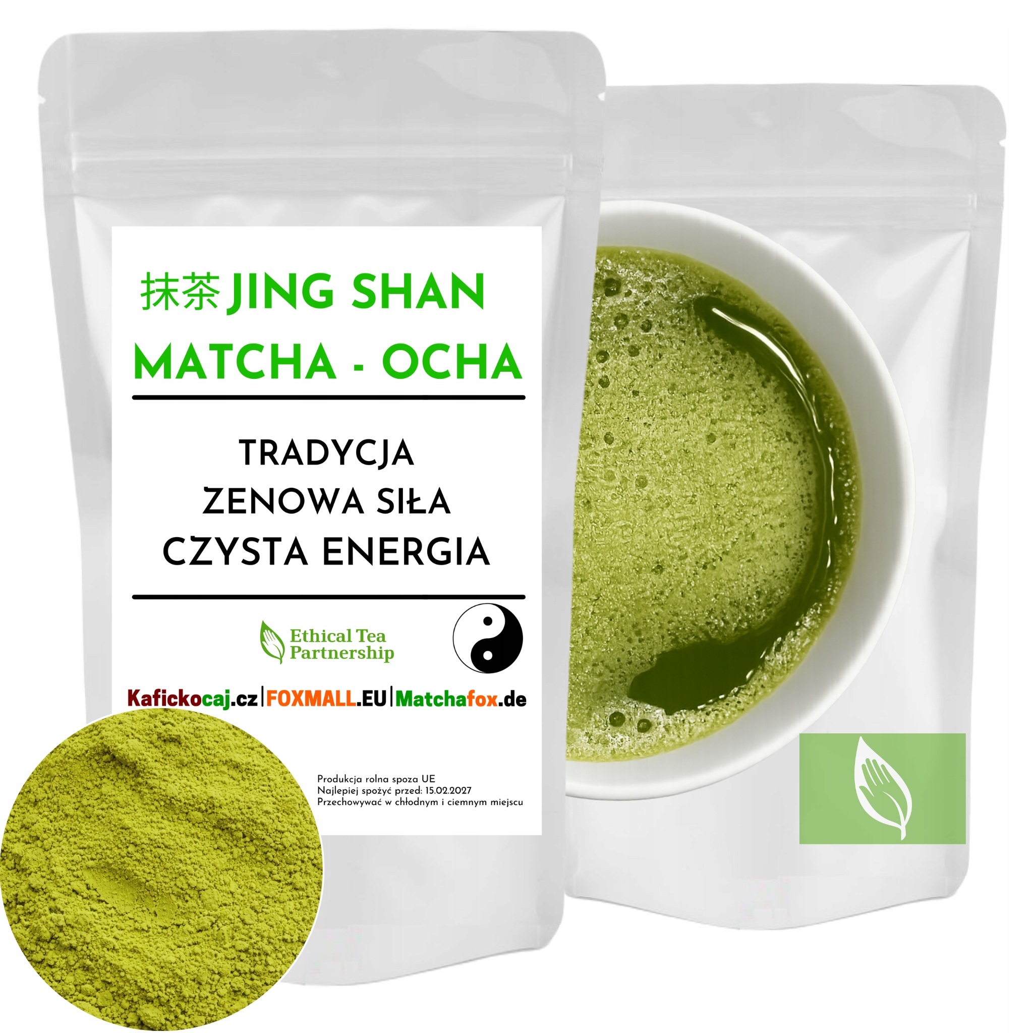 Levně Matcha Jing Shan – čínský zelený čaj matcha 1 kg