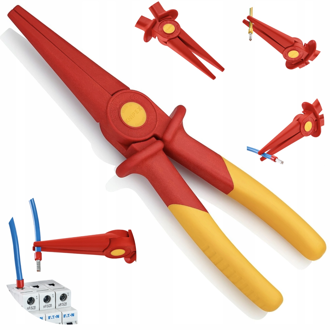 Knipex 98 62 02 szczypce izolowane 1000 V wydłużone