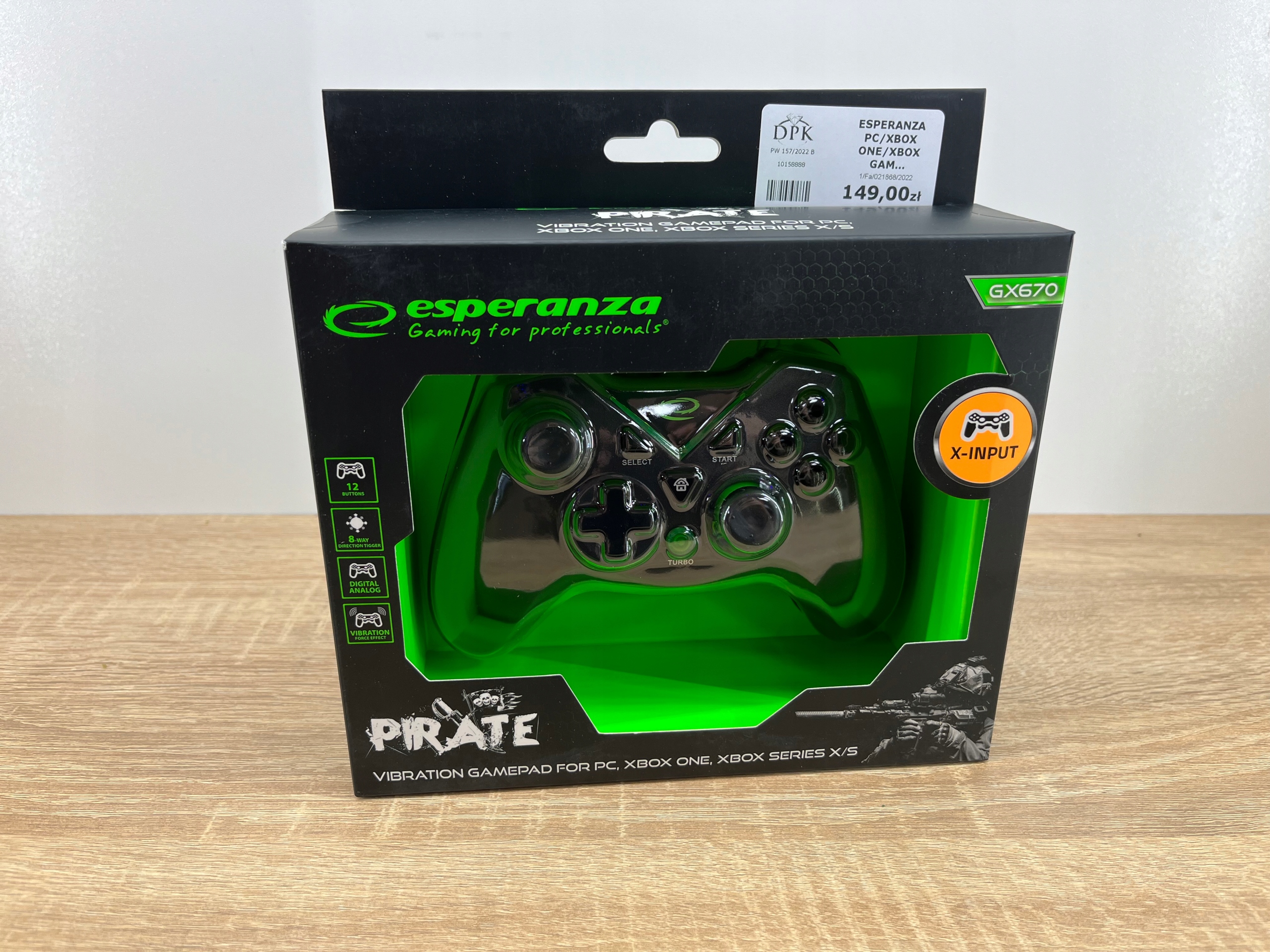 Pad przewodowy Xbox One Esperanza Zamiennik |NOWY|