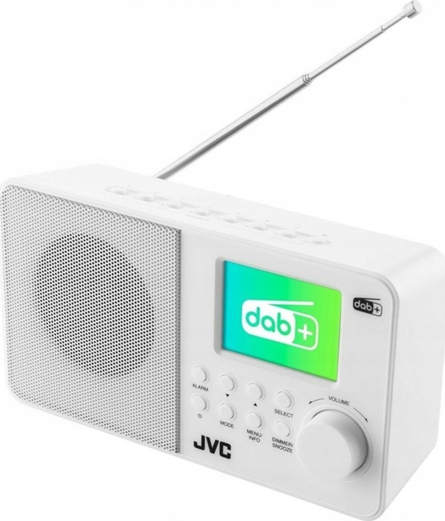 Radioodtwarzacz Jvc Jvc radio Dab RA-E611W-DAB white