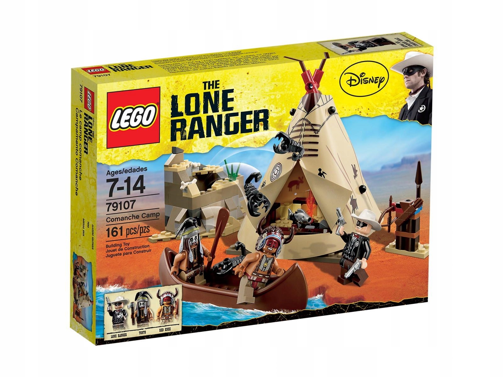 Lego 79107 Lone Ranger Komančský tábor