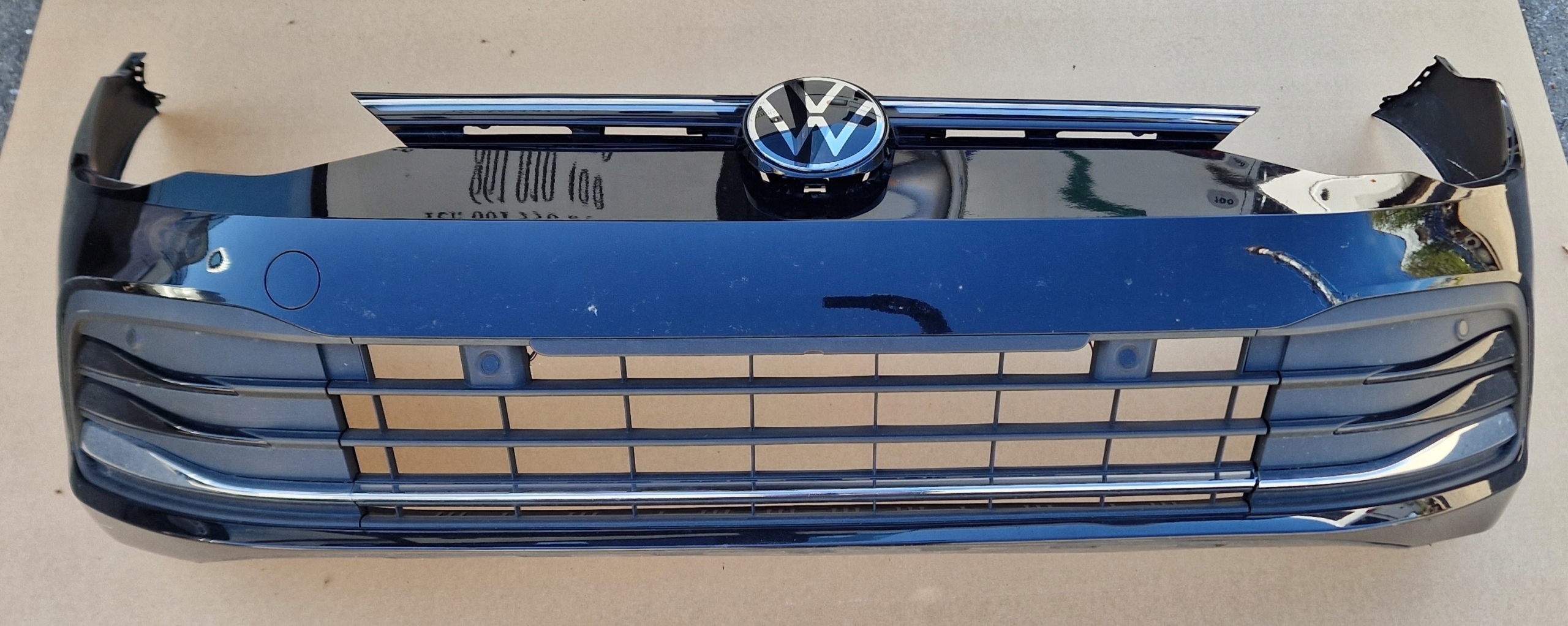 bumper VW GOLF 8 VIII W colour LC9X PDCX6 KOMPLET