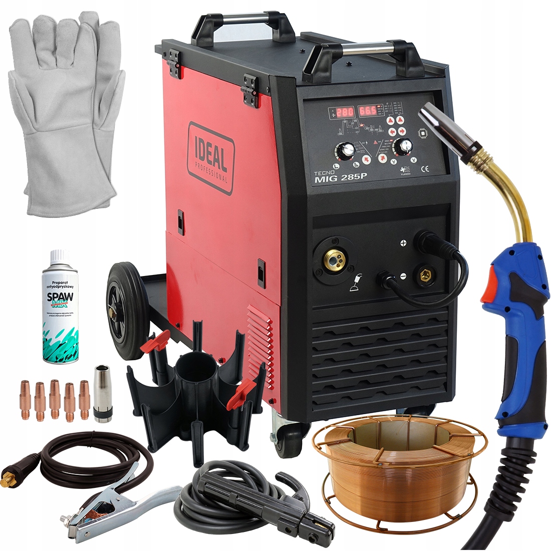 Зварювальний апарат migomat алюмінієвий IDEAL TECNOMIG 285P