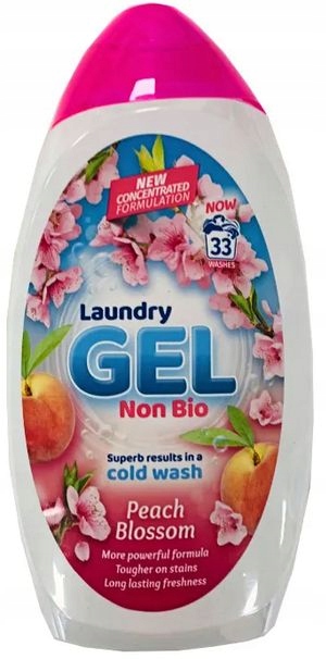 

Żel do Prania Brzoskwinia Non Bio 970ml 33 prania