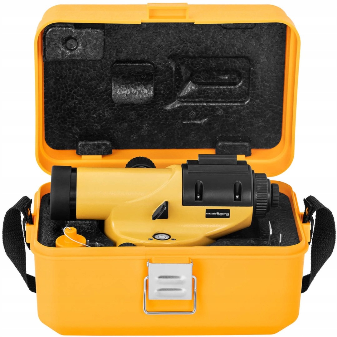 Niwelator optyczny samopoziomujący ze statywem i łatą - powiększenie 28x śr Kod producenta 10030467