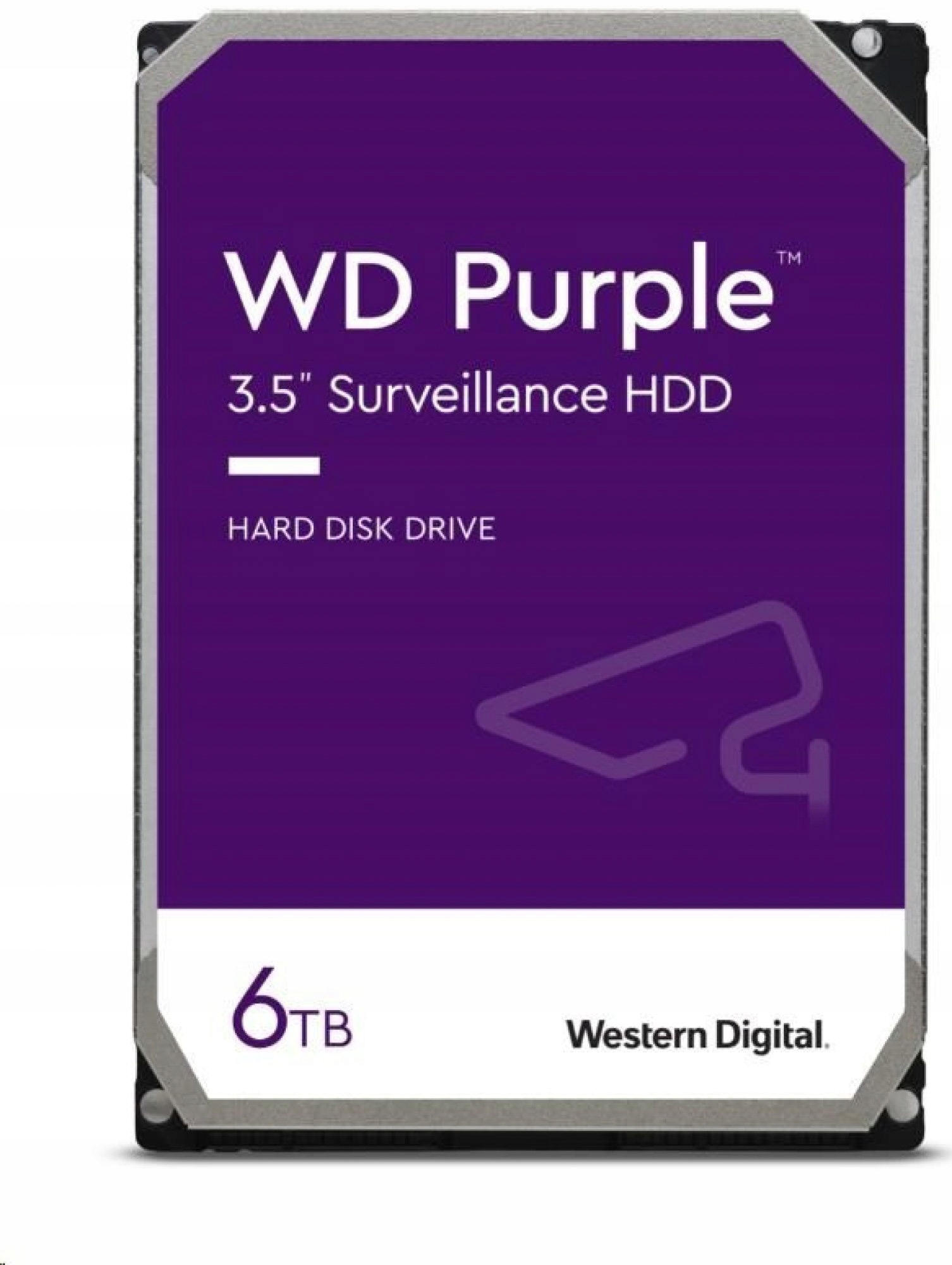Wd Purple WD64PURZ 6TB Sata/ 600 256MB cache, nízka hlučnosť, Cmr…