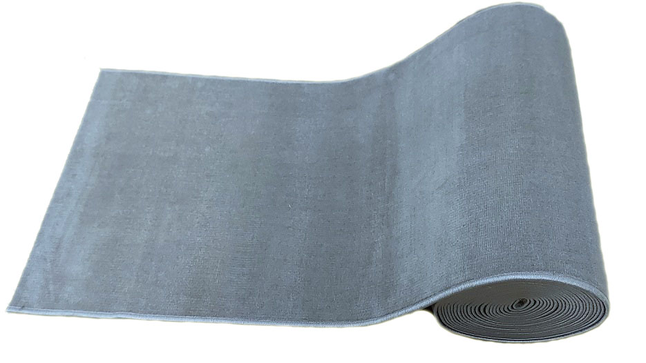 

Chodnik Dywanowy Bcf 60cm J Popiel Szary Obszycie