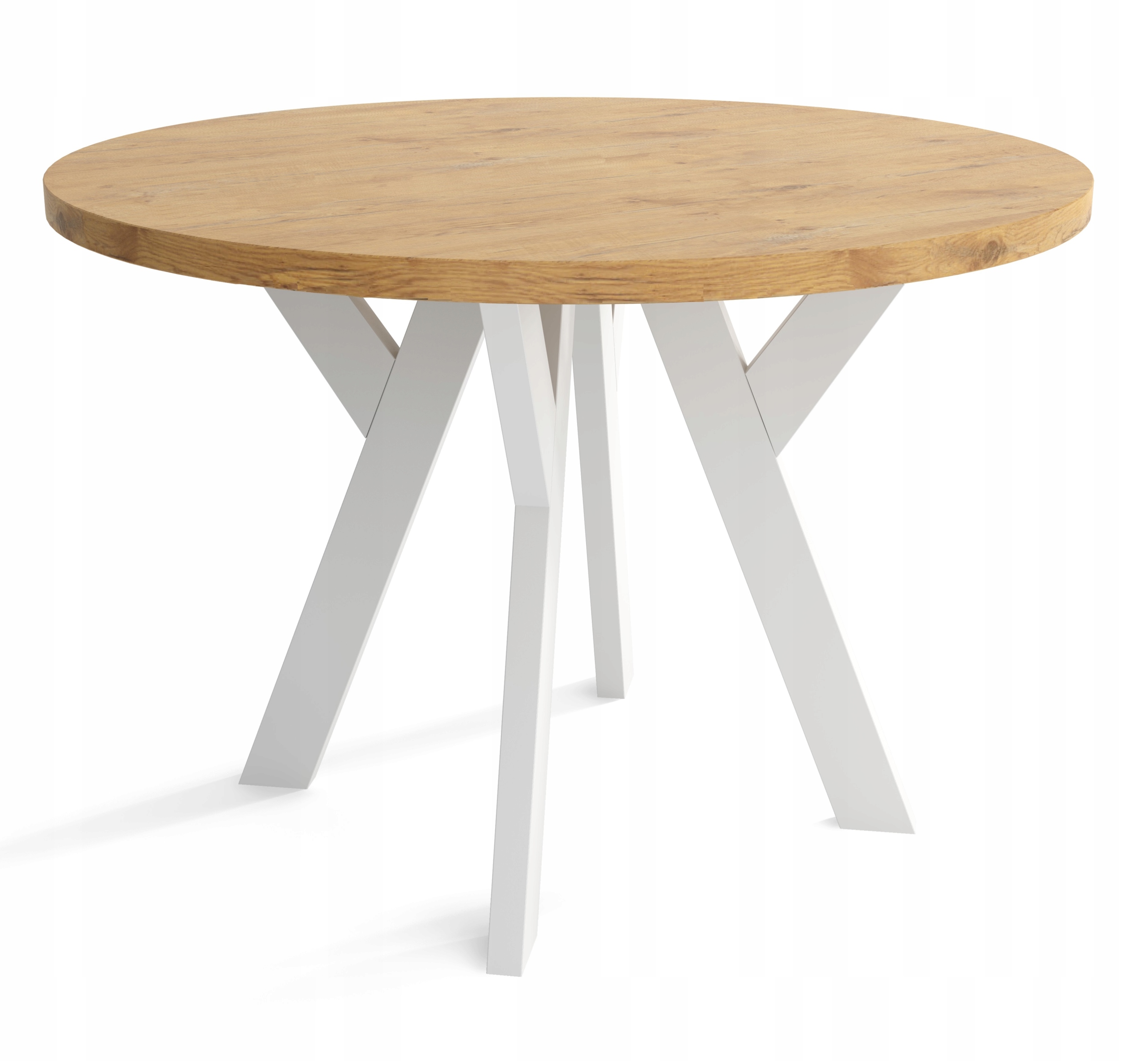 Stół Okrągły 90 LOFT do Kuchni Salonu INDUSTRIAL Kolekcja INDUSTRIAL Idealny Dla Ciebie