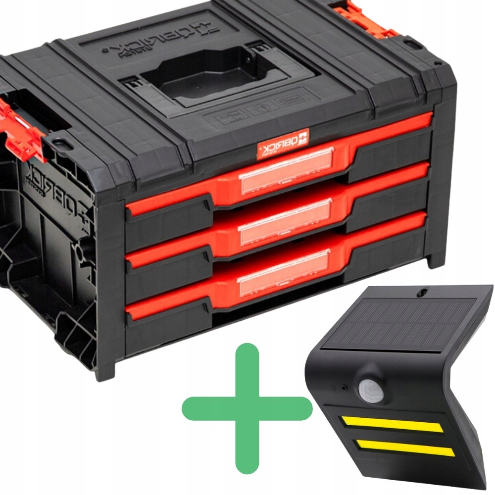 Skrzynka narzędziowa 45x31x25cm Qbrick System PRO Drawer 3 Toolbox 2.0 Basi