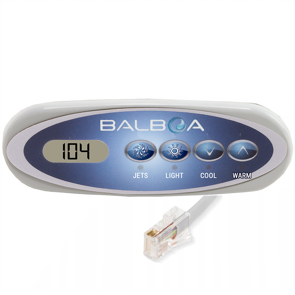 Ovládací panel s displejem Balboa VL200 Topside pro zahradní Spa