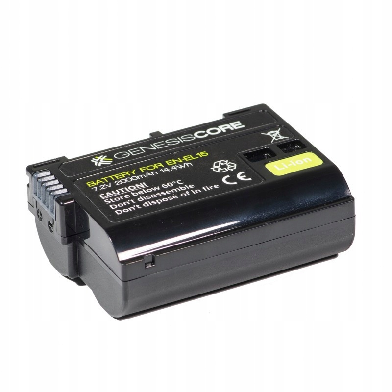 Genesis Core EN-EL15 Typ Baterie 7.2V 2000mAh