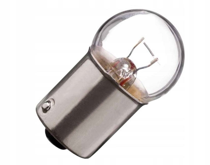 

Żarówka 12V 5W R5W 2619 B10 BA15S kulka