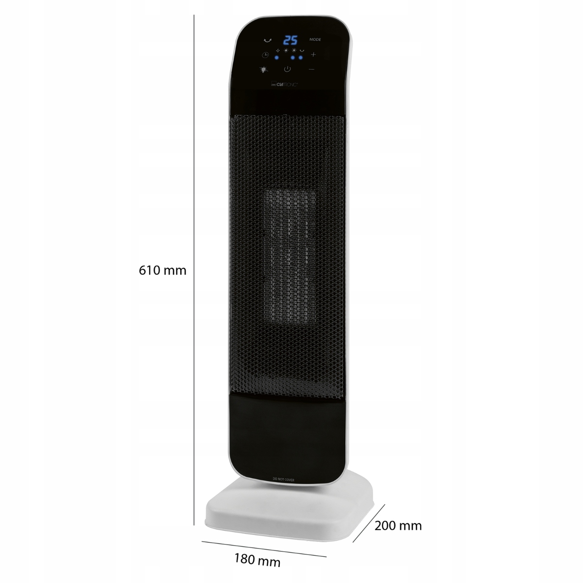 FARELKA TERMOWENTYLATOR GRZEJNIK WENTYLATOR OBROTOWY 2000W NIEMIECKI Element grzejny ceramiczny