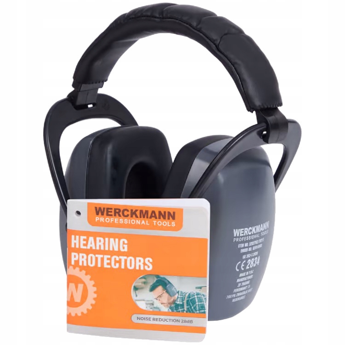 Słuchawki nagłowne przeciwhałasowe Werckmann 2834