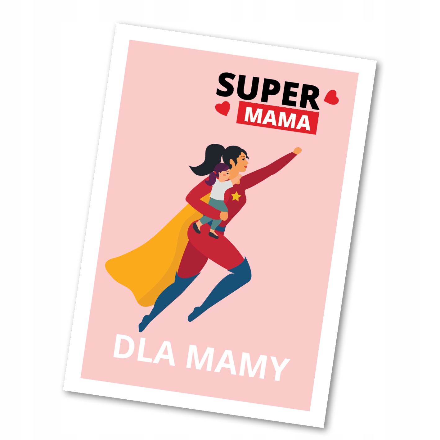 

Supermama Kartka okolicznościowa Mamy A6