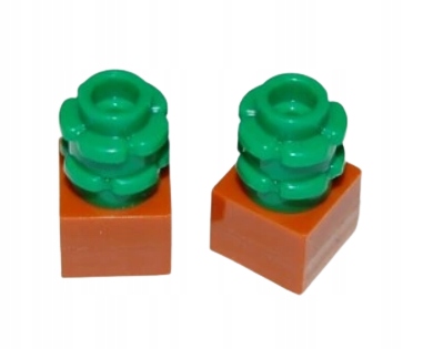 

Lego Roślina Kwiat Kwiatek Minecraft NOWY(1g) 2szt