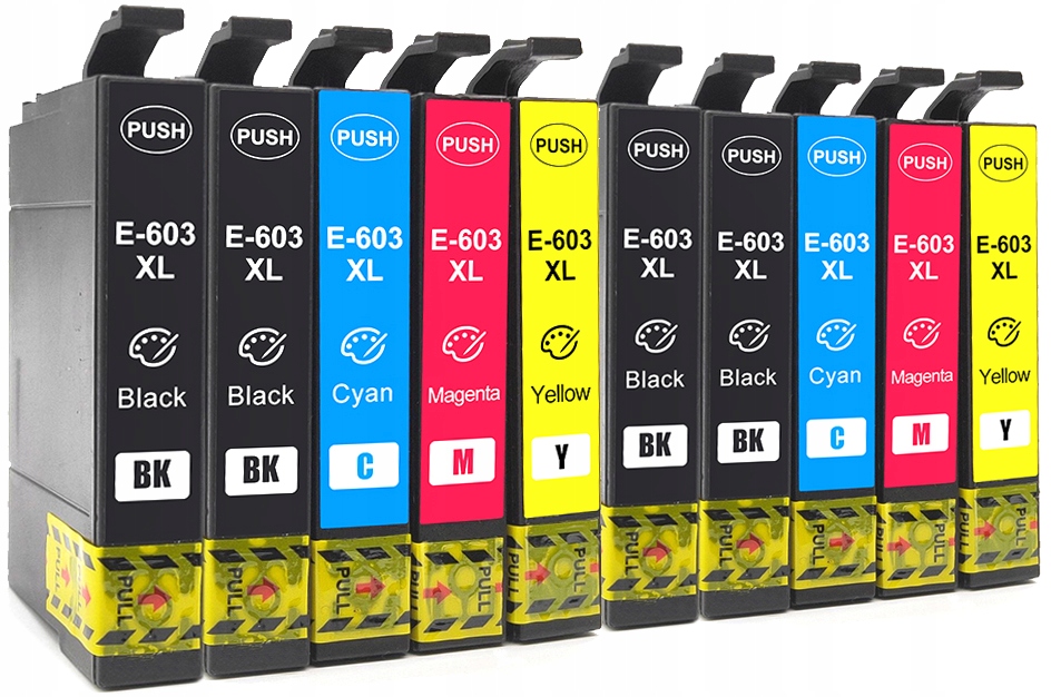 

10x Tusz 603 XL Do Epson XP-3100 WF-2810 XP-2150