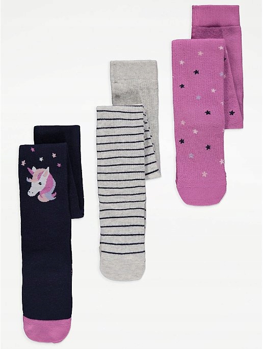 

George_122-128_3 pack_ rajstopy _unicorn_nowe