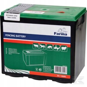 Bateria sucha> 9V 120Ah
