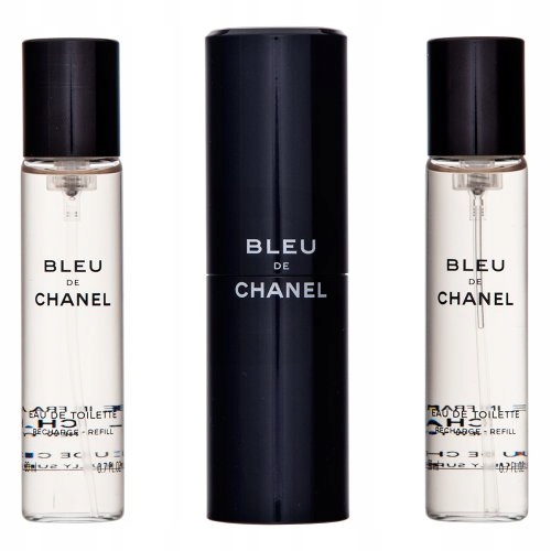 Chanel Bleu de Chanel Twist and Spray toaletní voda pro muže 3 x 20 ml