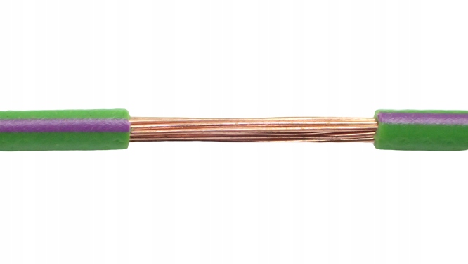 

Przewód Kabel Flry-b 1x0,5mm Zielono Fiolet 10m