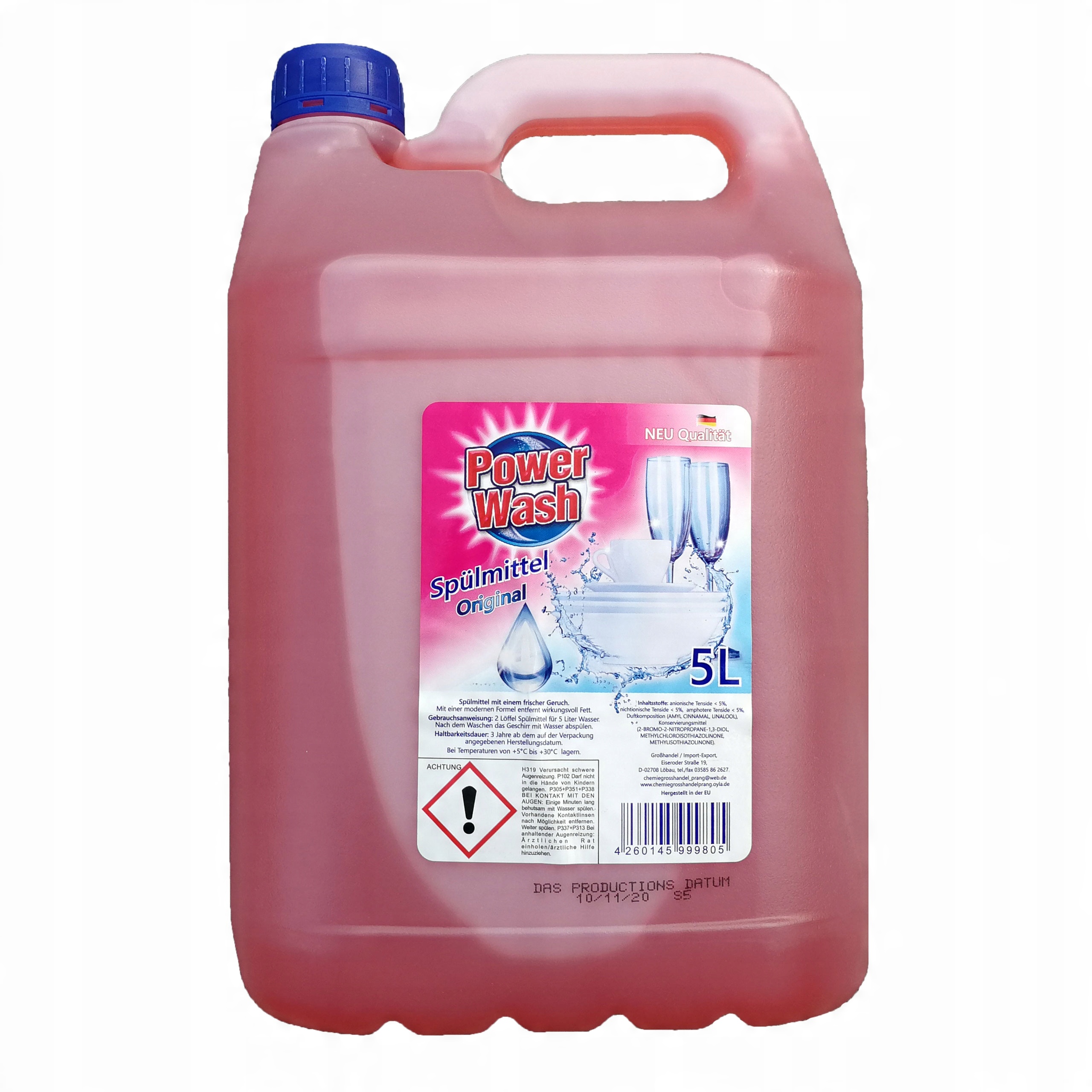 

Płyn Do Mycia Naczyń 5l Niszczy Tłuszcz Wydajny De