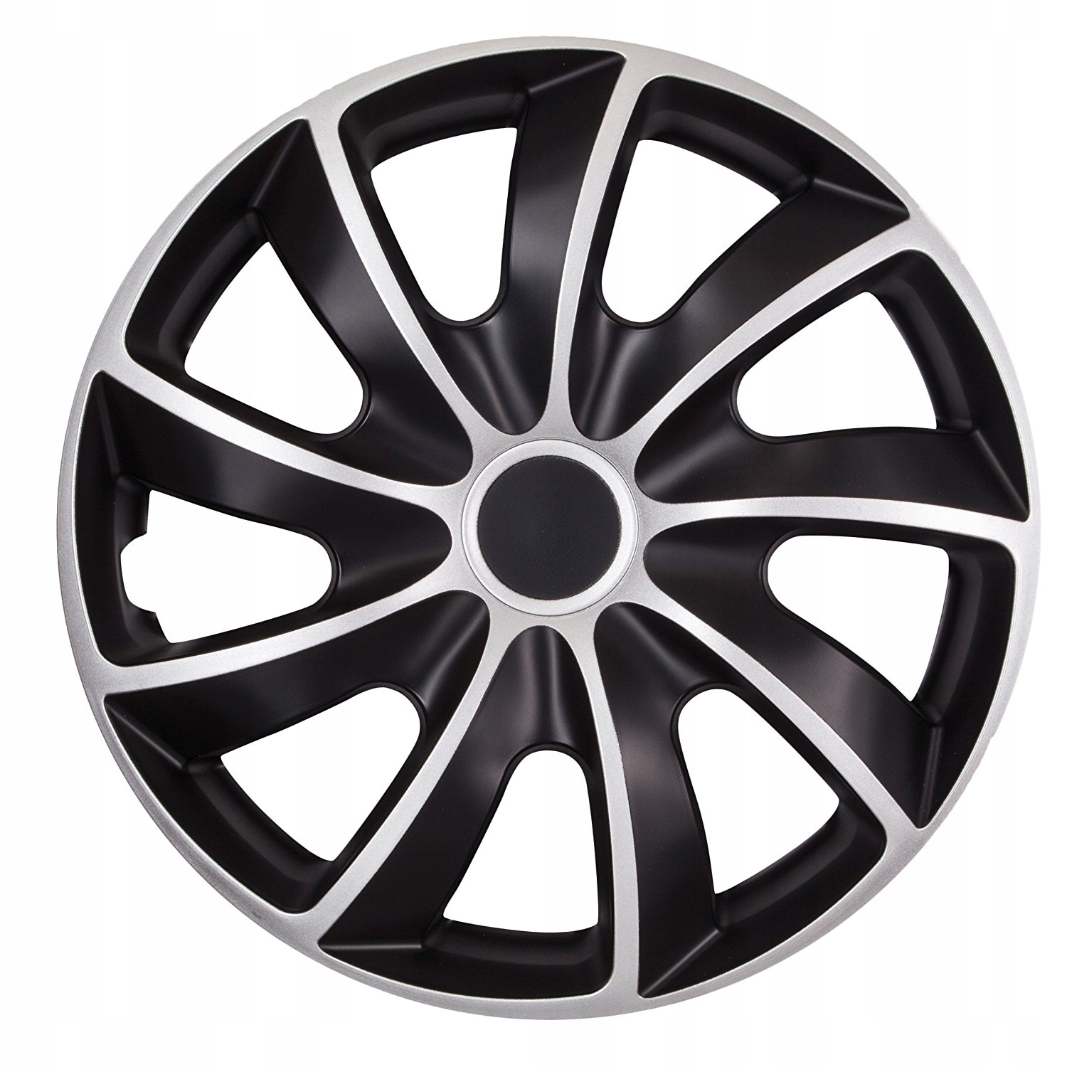 

Kołpaki Nrm Quad Bicolor czarno-srebrny 17'' 4szt