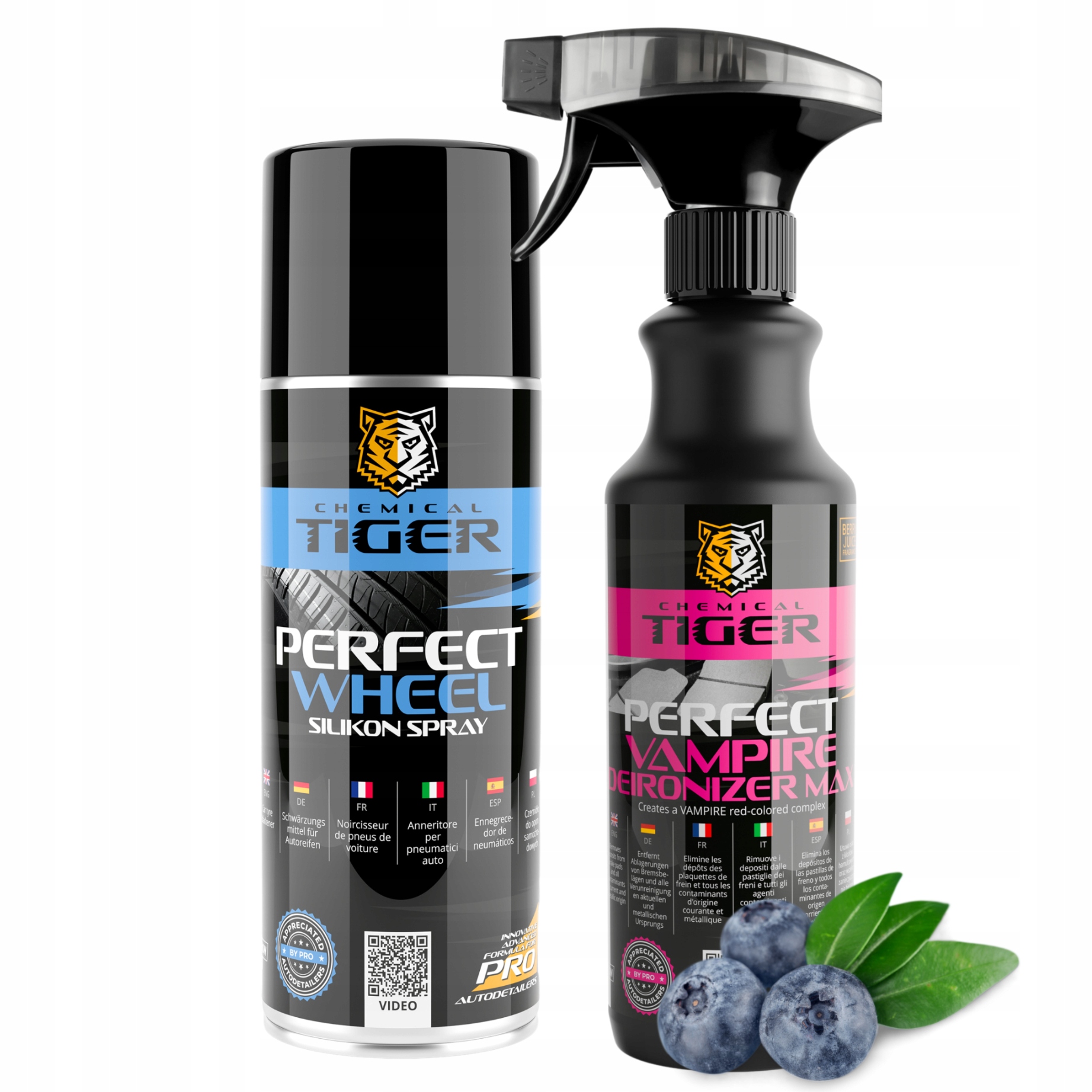 Płyn do czyszczenia felg Bloody Krwawa felga 500 ml Czernidło 400 ml Cht