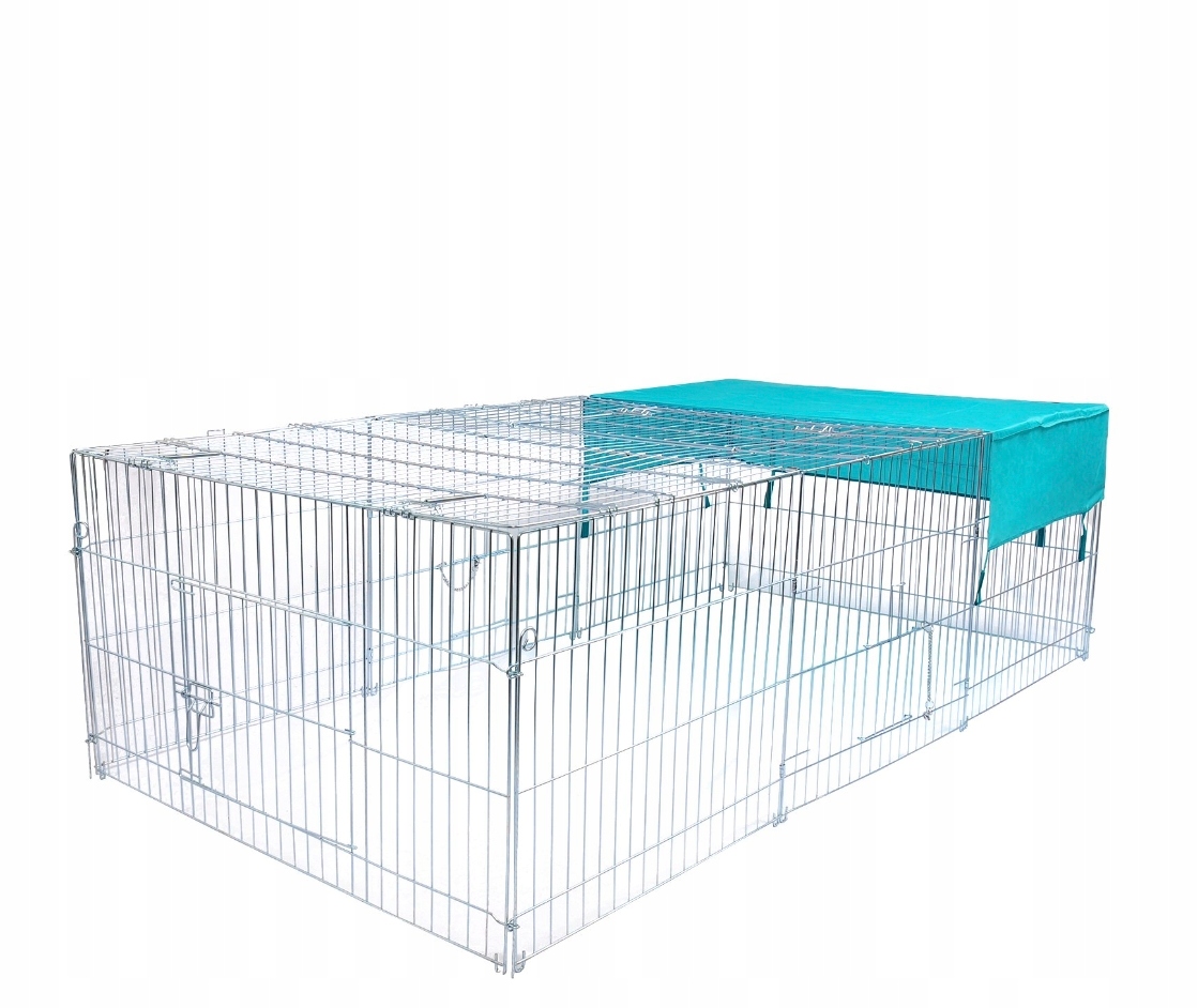 Velká klec pro králíka morčete Výběh Kotec 180x120x60 Kov