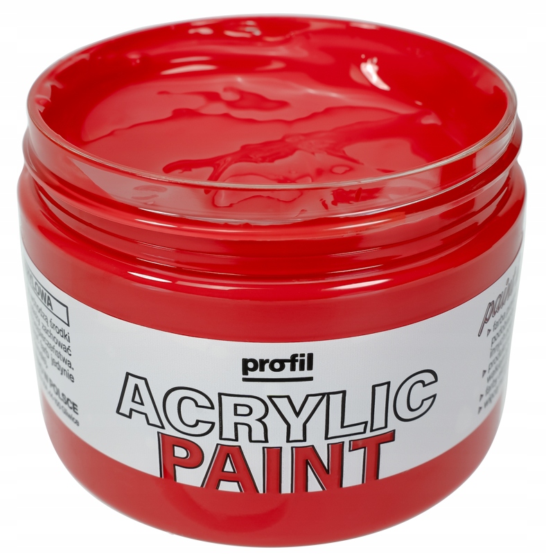 FARBKA AKRYLOWA Profil 150ml ProduktPL czerw.jasny