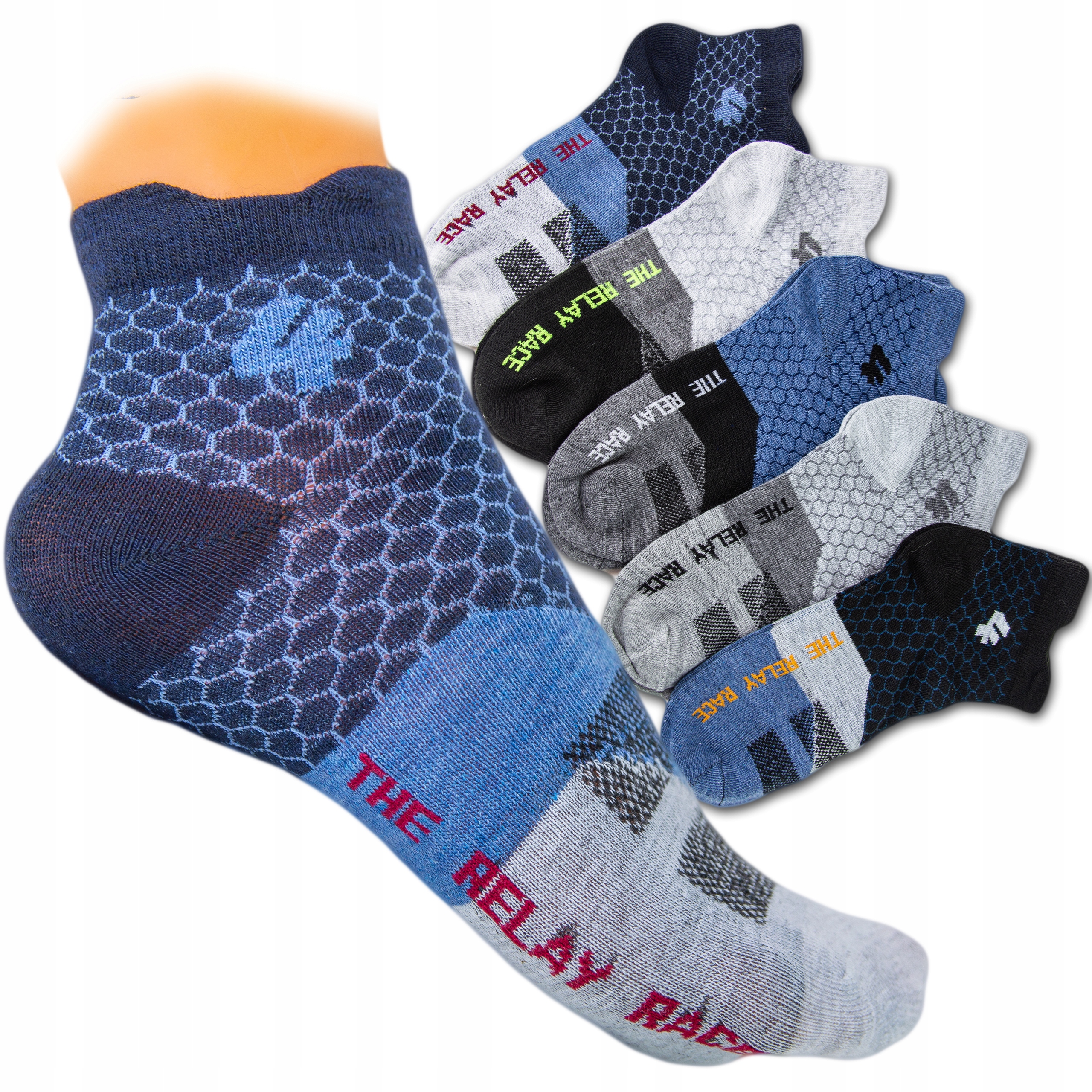 

5 X Skarpety Skarpetki chłopięce bawełna r 39-42