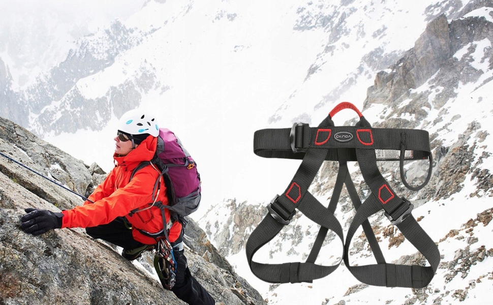 Szelki bezpieczeństwa sprzet asekuracyjny szelki Uprząż Wspinaczkowa Rozmiar uniwersalny