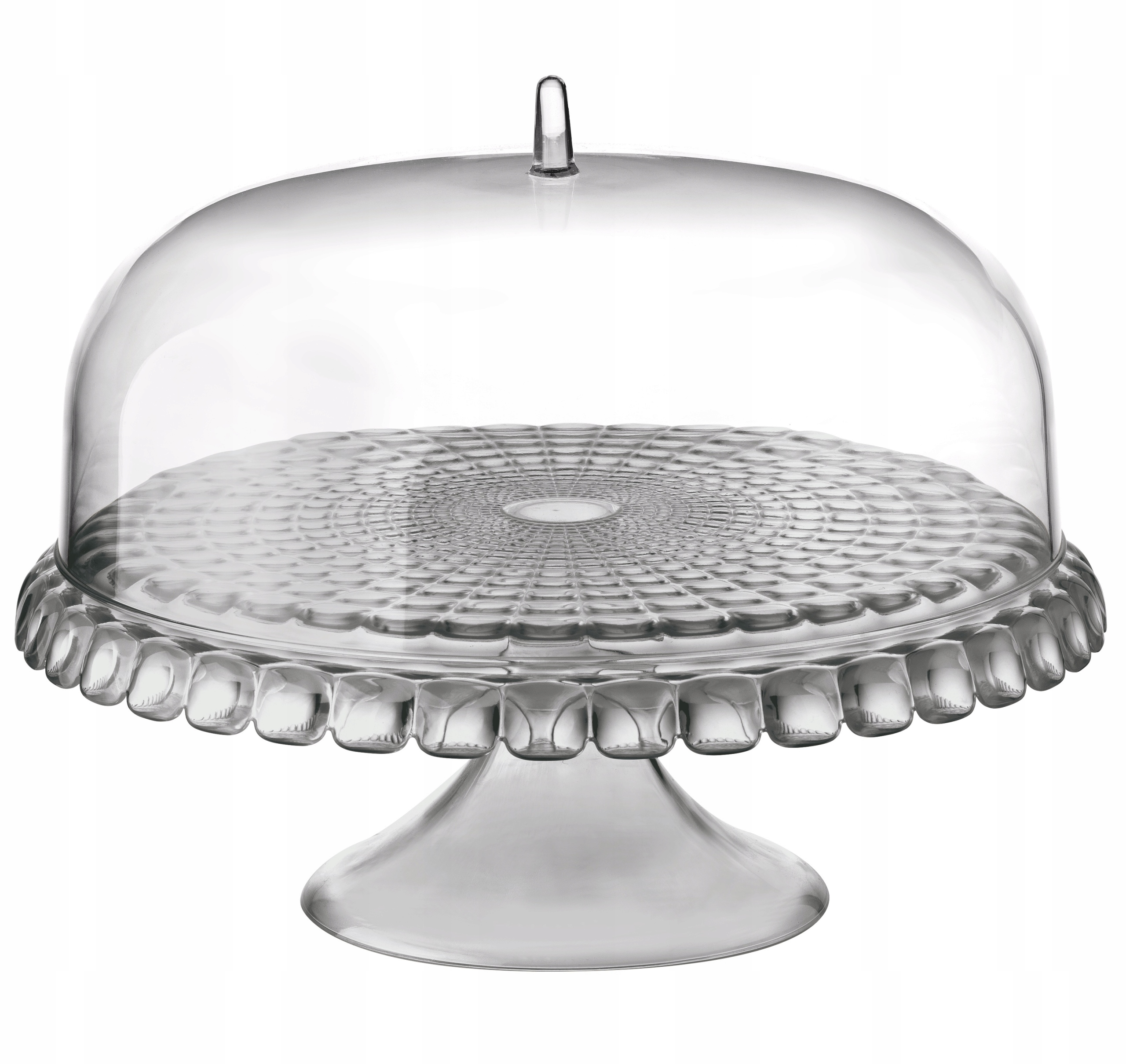 Guzzini Tiffany Patera na koláč 36 cm Šedá