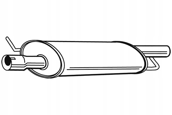 Walker 23197 Tłumik przedni Numer katalogowy części 23197