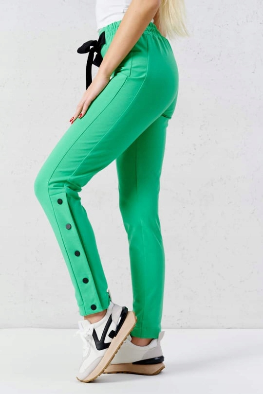 Zelené teplákové kalhoty Lalous vel S