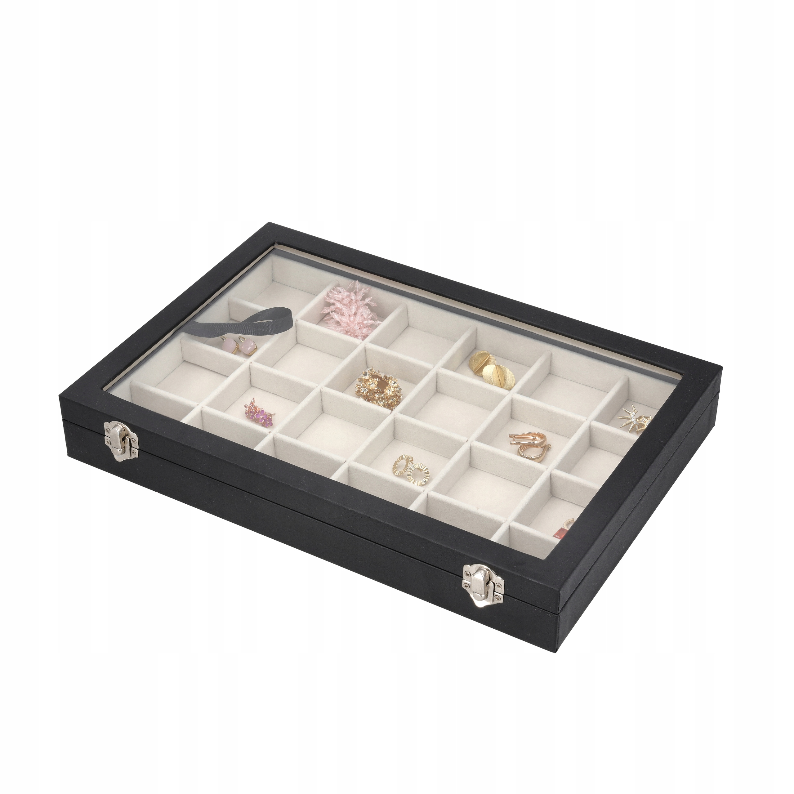 SZKATUŁKA PUDEŁKO NA BIŻUTERIĘ ORGANIZER KUFER KUFEREK ETUI ELEGANCKI E3 Kod producenta E3