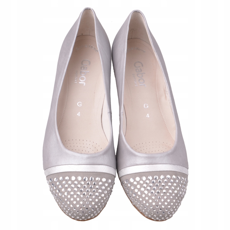 GABOR wygodne buty baleriny skóra ślub wesele 39