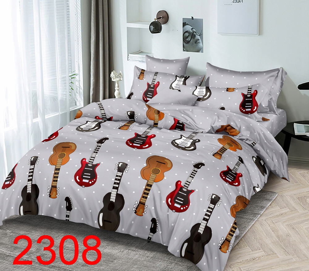 

Pościel 140x200 3D Gitara Muzyka Dj