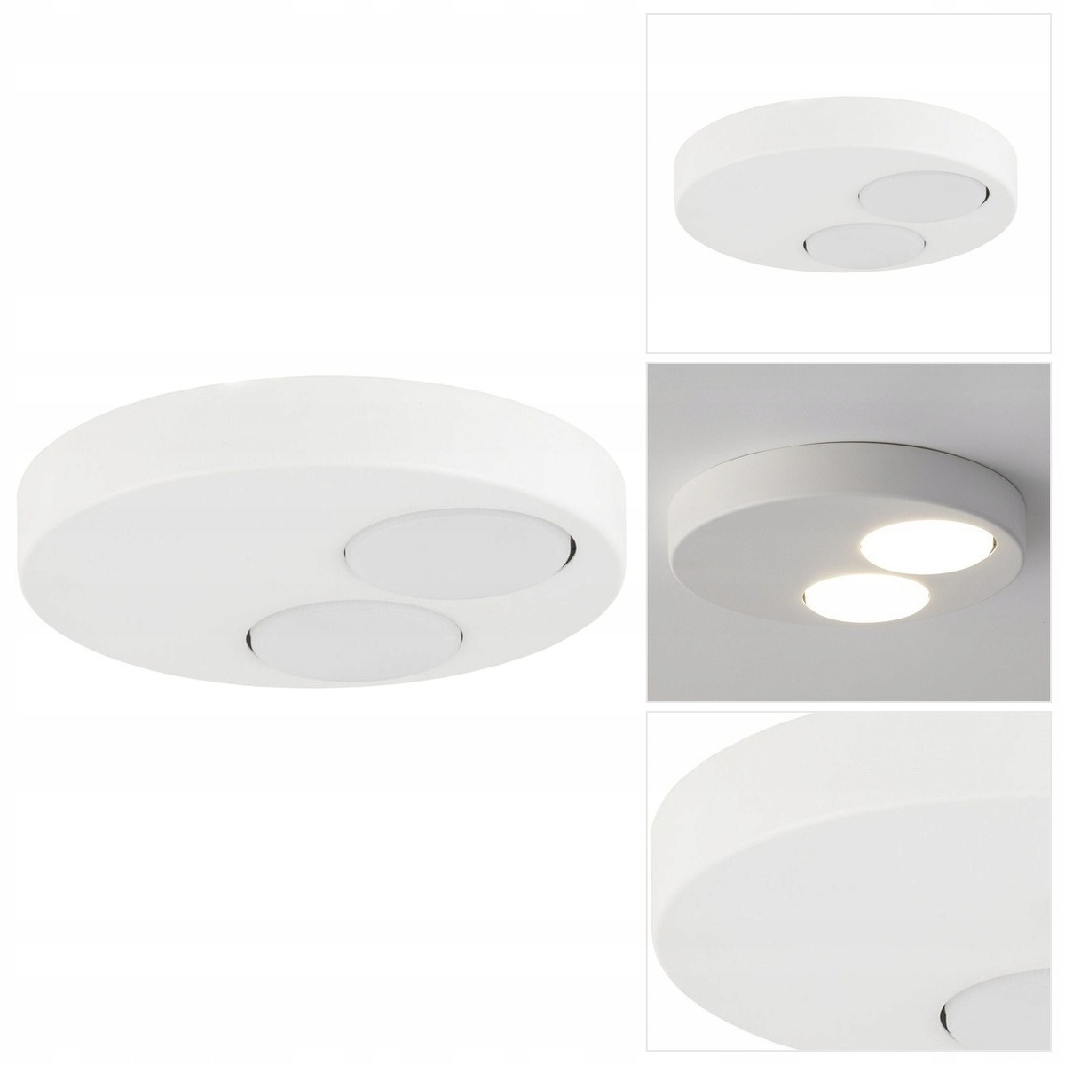 Stropní Bros bílé moderní bodové světlo v chodbě Sigma Lighting