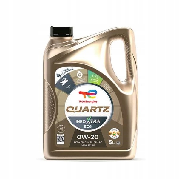 Originálny Olej Totalenergies Total Quartz Ineo Xtra EC6 0W20 5L