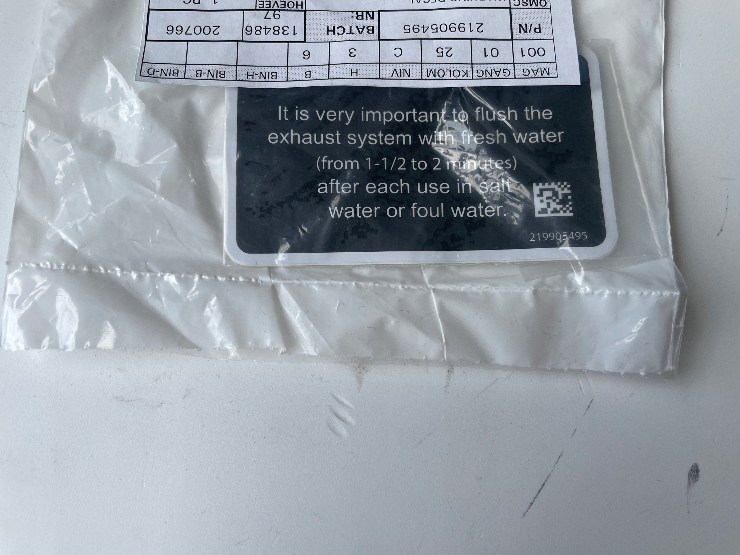 Naklejka Notice Sea-Doo 219905495