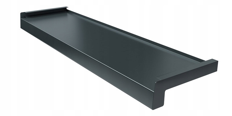 Parapet zewnętrzny STALOWY kolory do wyboru 15 cm