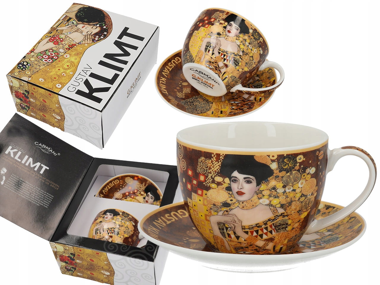 

Filiżanka ze spodkiem G. Klimt Adela