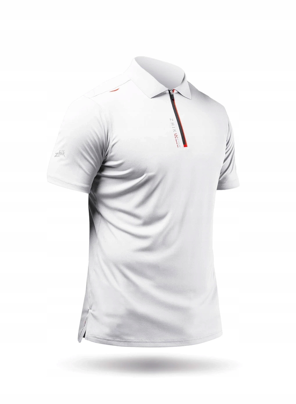 KOSZULKA MĘSKA ZHIK POLO Z OCHRONĄ UPF50+ UVACTIVE SPORTS BIAŁA XL Rodzaj koszulka
