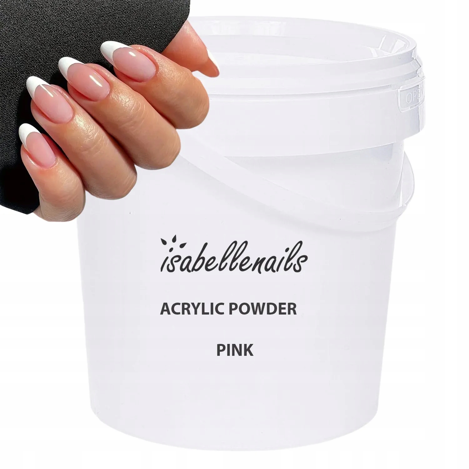 Akryl Na Nehty Akrylový Práškový Pudr Pink 1 L Isabellenails Růžový