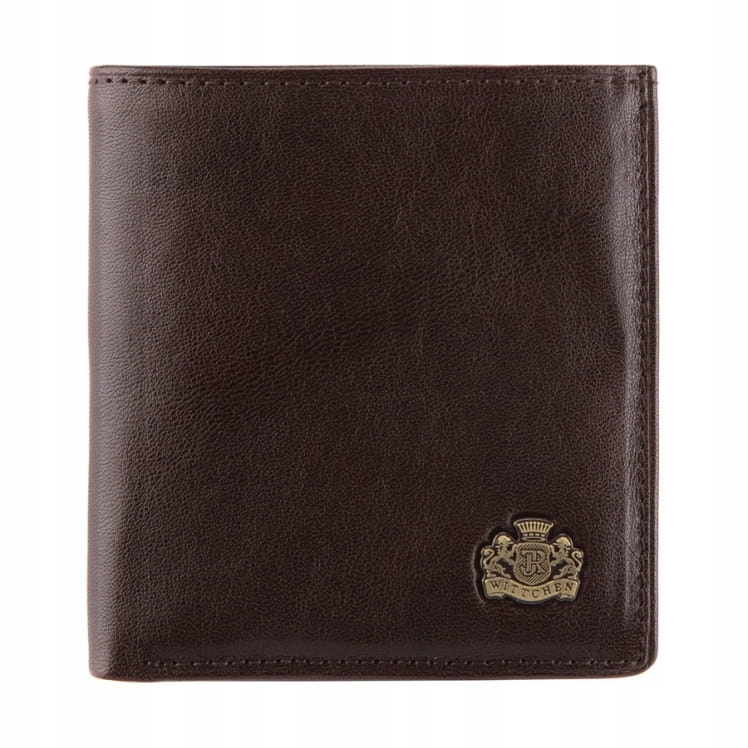 Hnědá kožená peněženka Wittchen Arizona 10-1-065-4, malá, elegantní